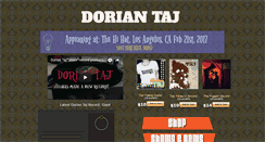 Desktop Screenshot of doriantaj.com